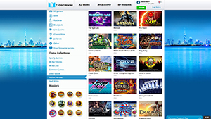 Action Heroses games at Casino Room